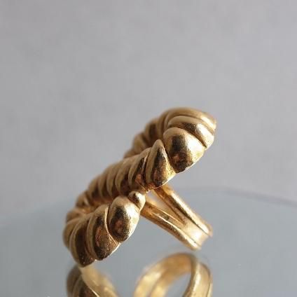 1940-50ǯ ơ ᥿ ե˥ƥ 󥰡1940-50's Vintage Metal Infinity Ring