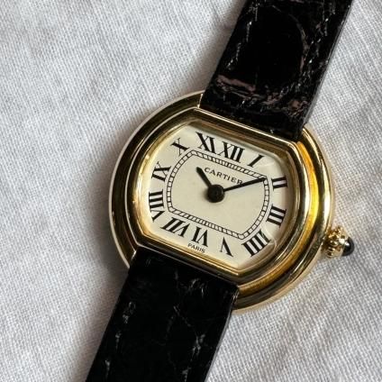 Cartier Ellipse(カルティエ エリプス)18KYG Paris表記 純正 Cartier Ellipse(カルティエ エリプス)18KYG Paris表記 純正
