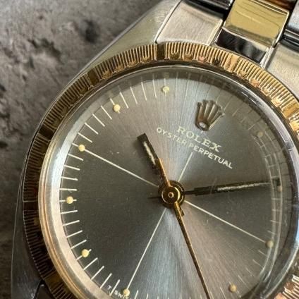 ROLEX OYSTER PERPETUALʥå ѡڥ奢ZEPHYR GRAY ֥쥹