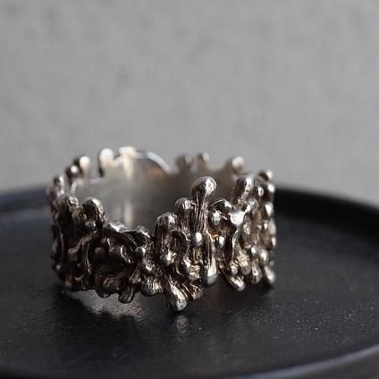 1968 -1970ǯ С ͭŪ 󥰡1968-1970 Silver Organic Ring