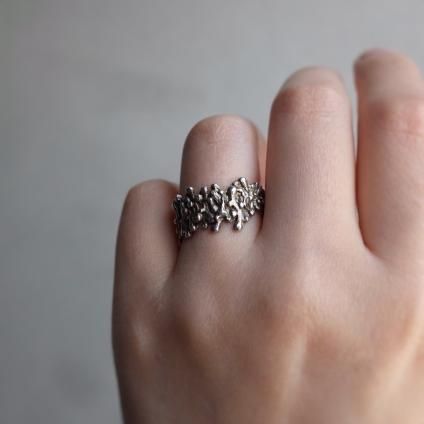 1968 -1970ǯ С ͭŪ 󥰡1968-1970 Silver Organic Ring