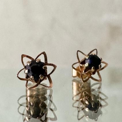 ơ 9 ե ԥ9KYG Sapphire Earrings