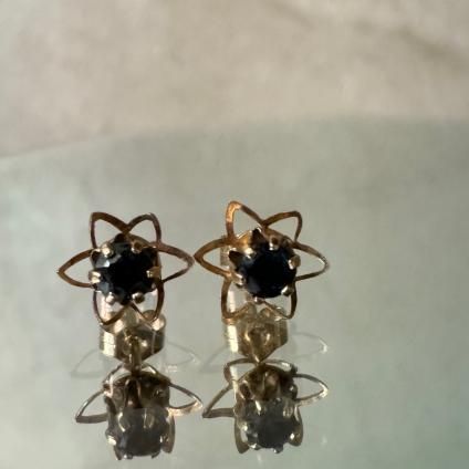 ơ 9 ե ԥ9KYG Sapphire Earrings