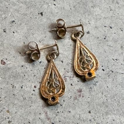 ơ  ե 󥰥ԥYG Sapphire Earrings