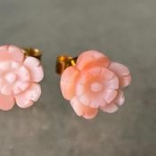 1968-69ǯ 9  եԥ9KYG Coral Earrings