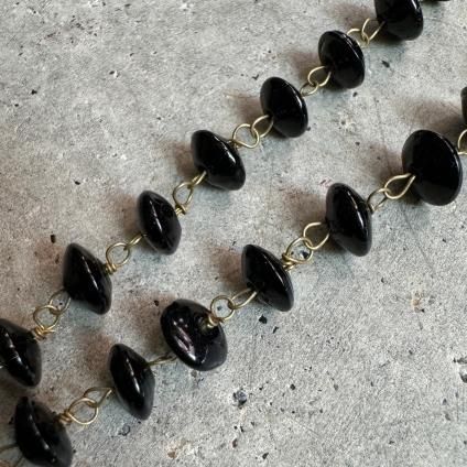 1930ǯ 饹 ե ͥå쥹 ֥åGlass Necklace