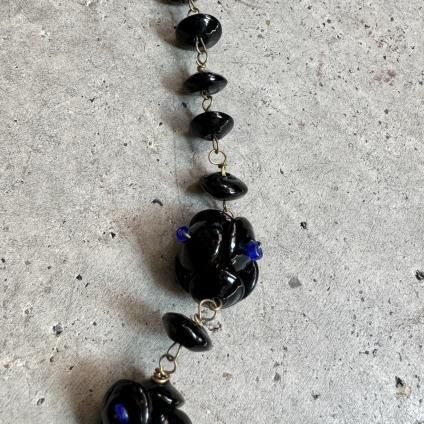 1930ǯ 饹 ե ͥå쥹 ֥åGlass Necklace