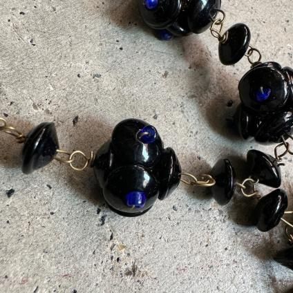 1930ǯ 饹 ե ͥå쥹 ֥åGlass Necklace