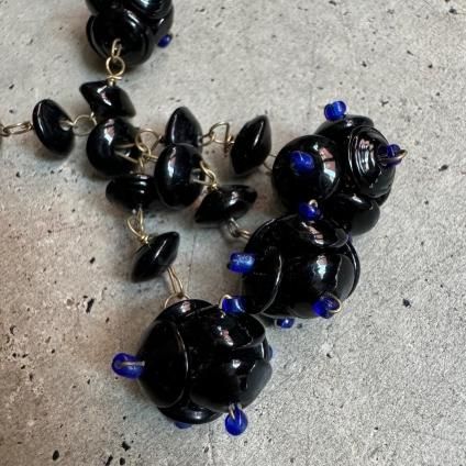 1930ǯ 饹 ե ͥå쥹 ֥åGlass Necklace