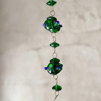 1930ǯ 饹 ե ͥå쥹 ꡼Glass Necklace