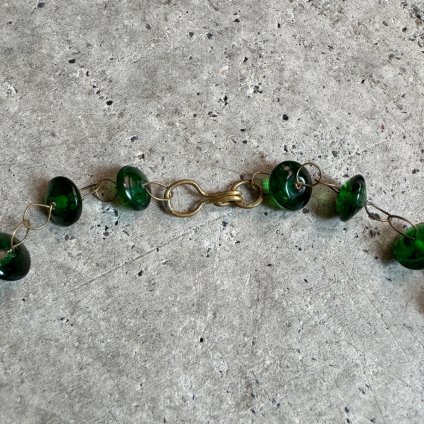 1930ǯ 饹 ե ͥå쥹 ꡼Glass Necklace