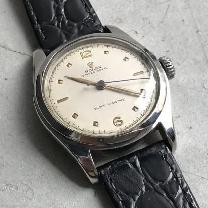 <img class='new_mark_img1' src='https://img.shop-pro.jp/img/new/icons13.gif' style='border:none;display:inline;margin:0px;padding:0px;width:auto;' />ROLEX OYSTER ROYALʥå  Ref.6144 SHOCK RESISTENCE