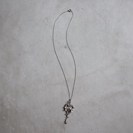 ̡ܡ ʥڥ ѡ ꡼ ڥȡArt Nouveau Enamel Paint Peal Leaf Pendant 