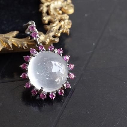 SILVER Rubyシルバー925 高純度銀トップルビー ハンドメイドBピ SILVER Rubyシルバー925 高純度銀トップルビー ハンドメイドBピ