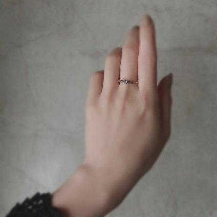 롦ǥ 18 ץ  󥰡18KYG Platinum Diamond Ring