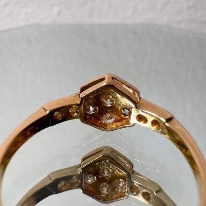 롦ǥ 18 ץ  إ󥰡18KYG Platinum Diamond Ring