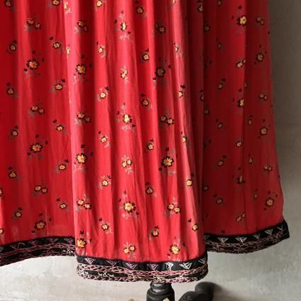 ե ơ ߥ顼ɽ 󥰥ɥ쥹France Vintage Mirror Embroidery long Dress 