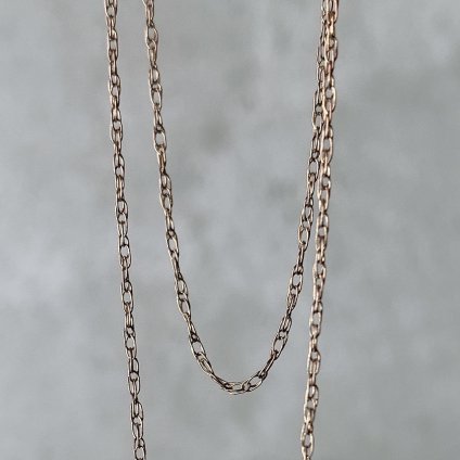 ヴィンテージ 9金 ゴールド スクリューチェーンネックレス（9KRG Chain Necklace）- JeJe PIANO ONLINE  BOUTIQUE 神戸のアンティーク時計,ジュエリー,ファッション専門店