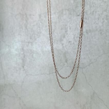 ȥꥢ 9 ԥ󥯥 ͥå쥹9KPG Chain Necklace