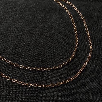ȥꥢ 9 ԥ󥯥 ͥå쥹9KPG Chain Necklace
