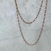 ȥꥢ 9 ԥ󥯥 ͥå쥹9KPG Chain Necklace
