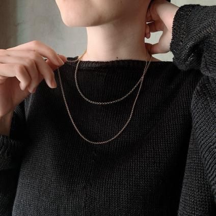 ȥꥢ 9ԥ󥯥  ߥǥͥå쥹9KPG Chain Necklace