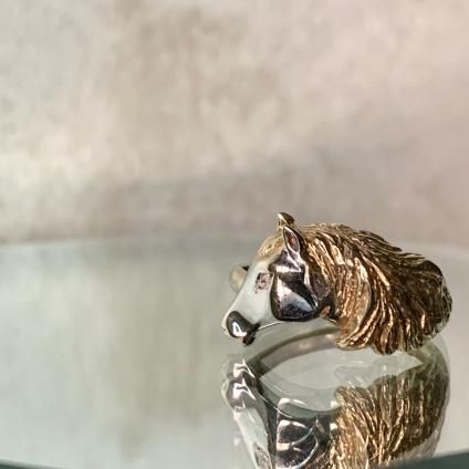 ơ 9  ۡ󥰡9KYGWG Diamond Horse Ring