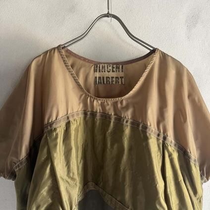VINCENT JALBERT Parachute T-shirtʥ󥻥 ١ ѥ饷塼 TġKhaki