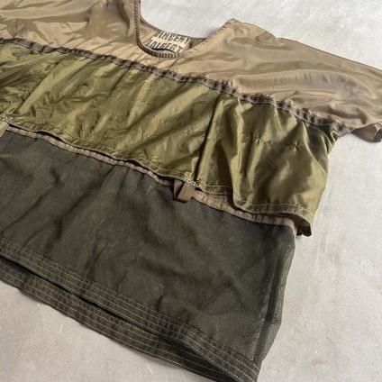 VINCENT JALBERT Parachute T-shirtʥ󥻥 ١ ѥ饷塼 TġKhaki