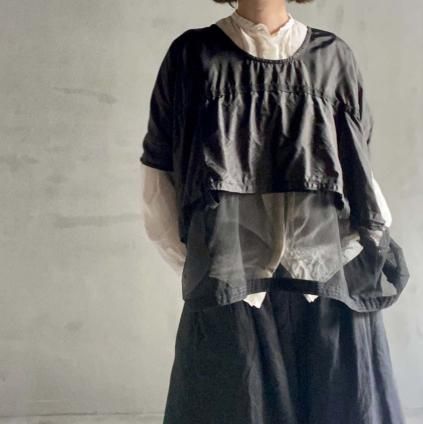 VINCENT JALBERT Parachute T-shirtʥ󥻥 ١ ѥ饷塼 TġBlack