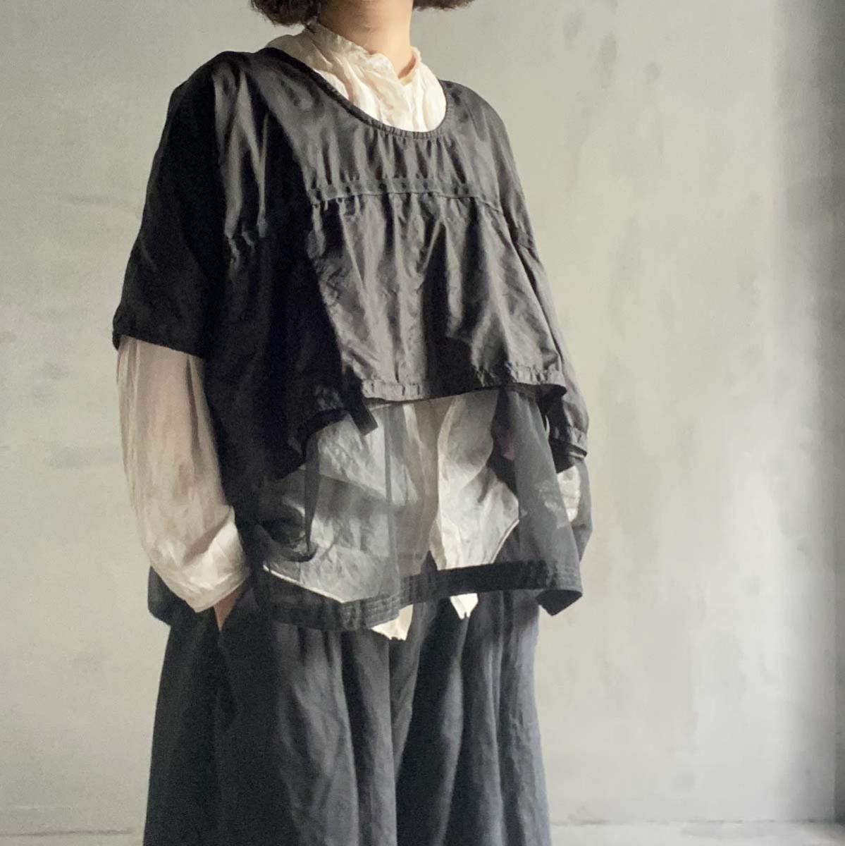 VINCENT JALBERT Parachute T-shirtʥ󥻥 ١ ѥ饷塼 TġBlack