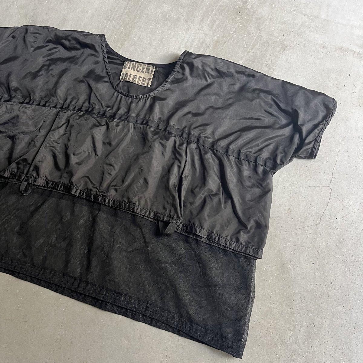 VINCENT JALBERT Parachute T-shirtʥ󥻥 ١ ѥ饷塼 TġBlack