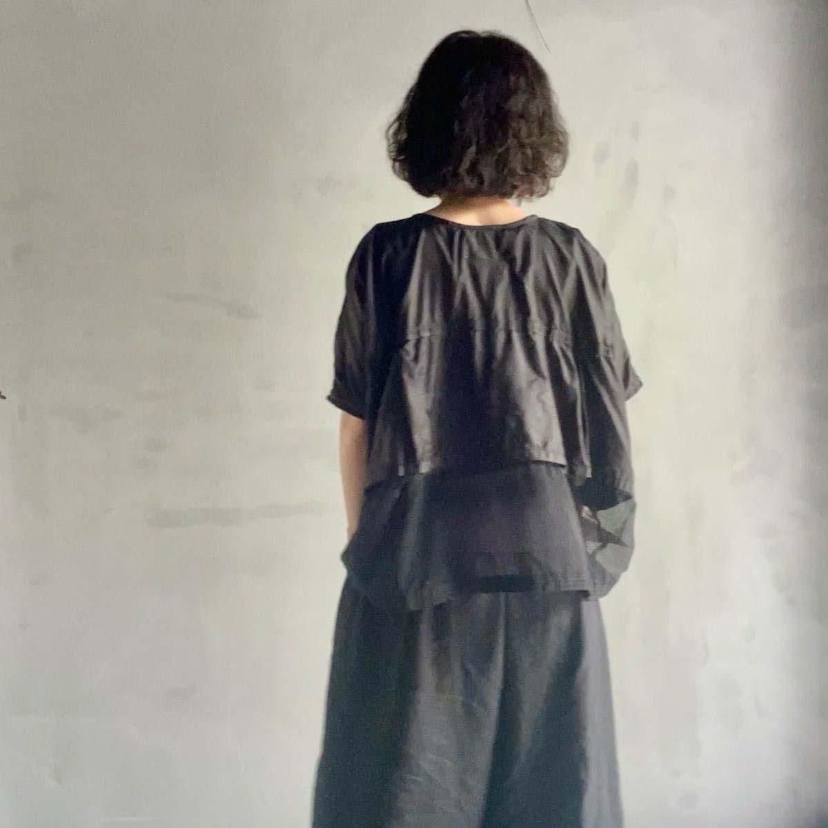 VINCENT JALBERT Parachute T-shirtʥ󥻥 ١ ѥ饷塼 TġBlack