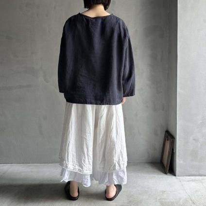 VINCENT JALBERT Lace Pulloverʥ󥻥 ١ 졼 ץ륪СNavy