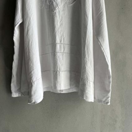 VINCENT JALBERT Monogram Pulloverʥ󥻥 ١ ɽ Ĺµ ץ륪СWhite