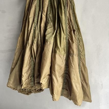 VINCENT JALBERT Parachute Dress ʥ󥻥 ١ ѥ饷塼 ɥ쥹Khaki