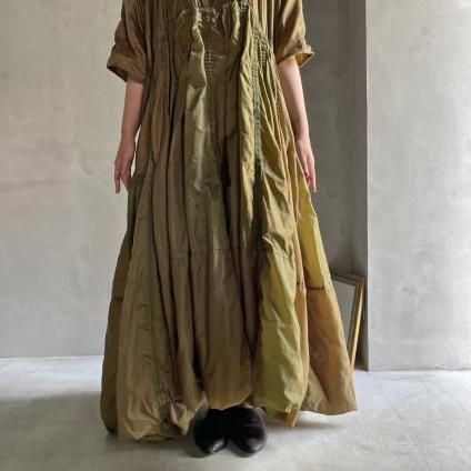 VINCENT JALBERT Parachute Dress ʥ󥻥 ١ ѥ饷塼 ɥ쥹Khaki