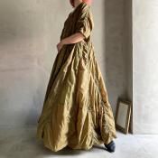 VINCENT JALBERT Parachute Dress ʥ󥻥 ١ ѥ饷塼 ɥ쥹Khaki