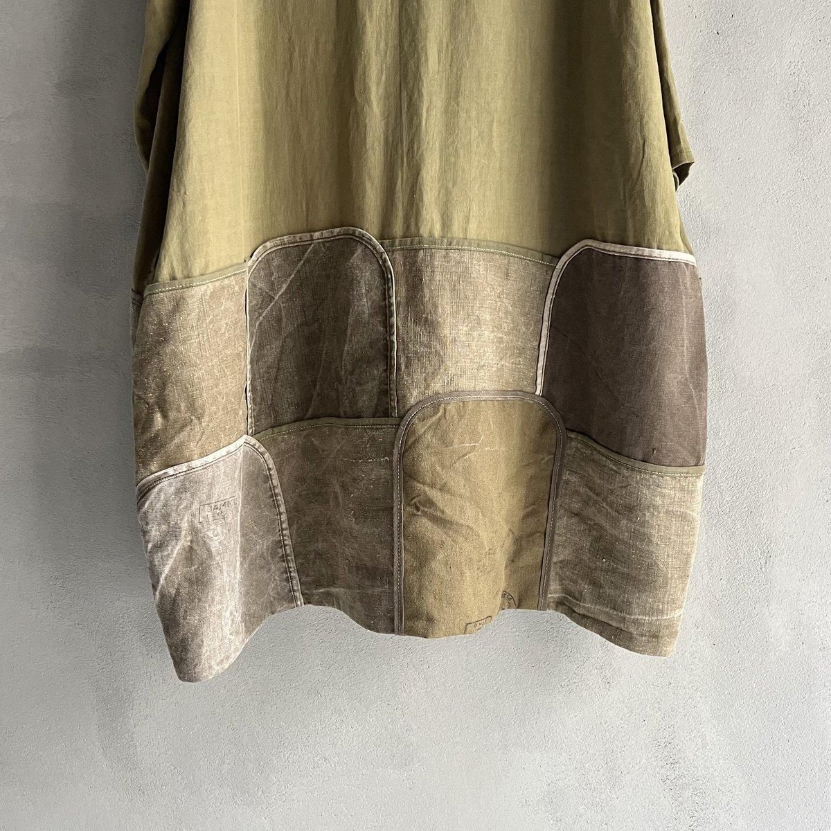 VINCENT JALBERT Large Army Patch Dressʥ󥻥 ١Khaki