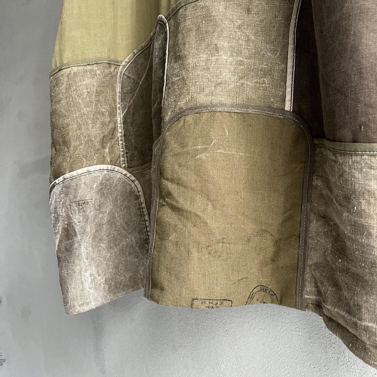 VINCENT JALBERT Large Army Patch Dressʥ󥻥 ١Khaki