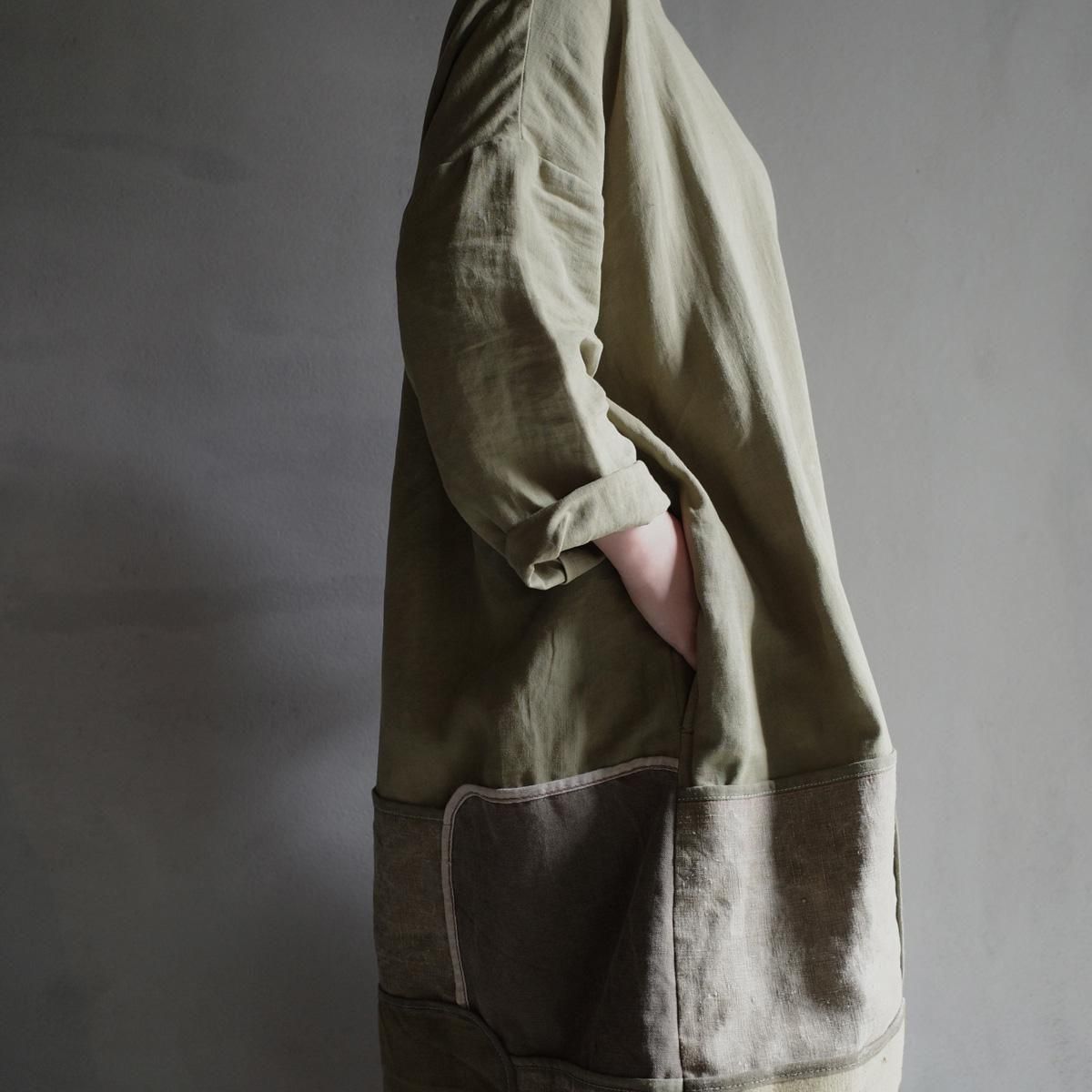 VINCENT JALBERT Large Army Patch Dressʥ󥻥 ١Khaki