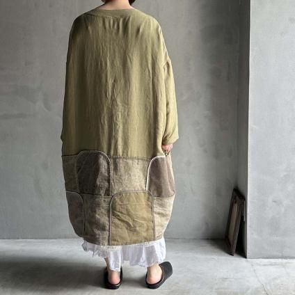 VINCENT JALBERT Large Army Patch Dressʥ󥻥 ١Khaki