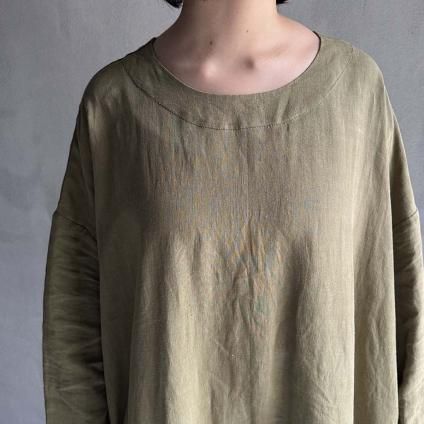 VINCENT JALBERT Large Army Patch Dressʥ󥻥 ١Khaki