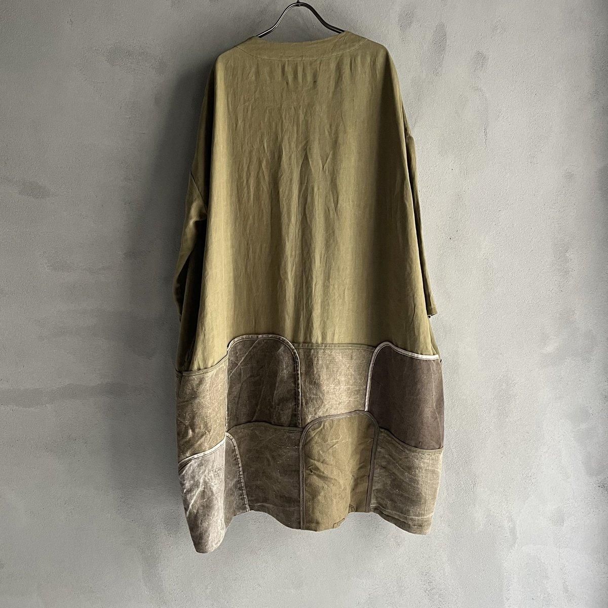 VINCENT JALBERT Large Army Patch Dressʥ󥻥 ١Khaki