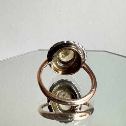 1900-20ǯ 9 С ȥ ѡ 󥰡9KYG Silver Pearl Ring