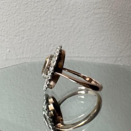 1900-20ǯ 9 С ȥ ѡ 󥰡9KYG Silver Pearl Ring