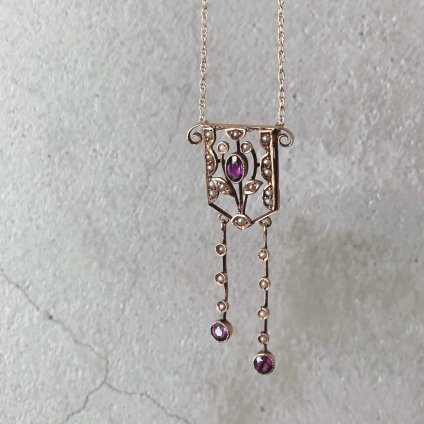 ɥǥ 12⥢᥷ ͥꥸͥå쥹12KYG Amethyst Necklace