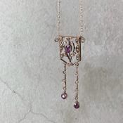 ɥǥ 12⥢᥷ ͥꥸͥå쥹12KYG Amethyst Necklace