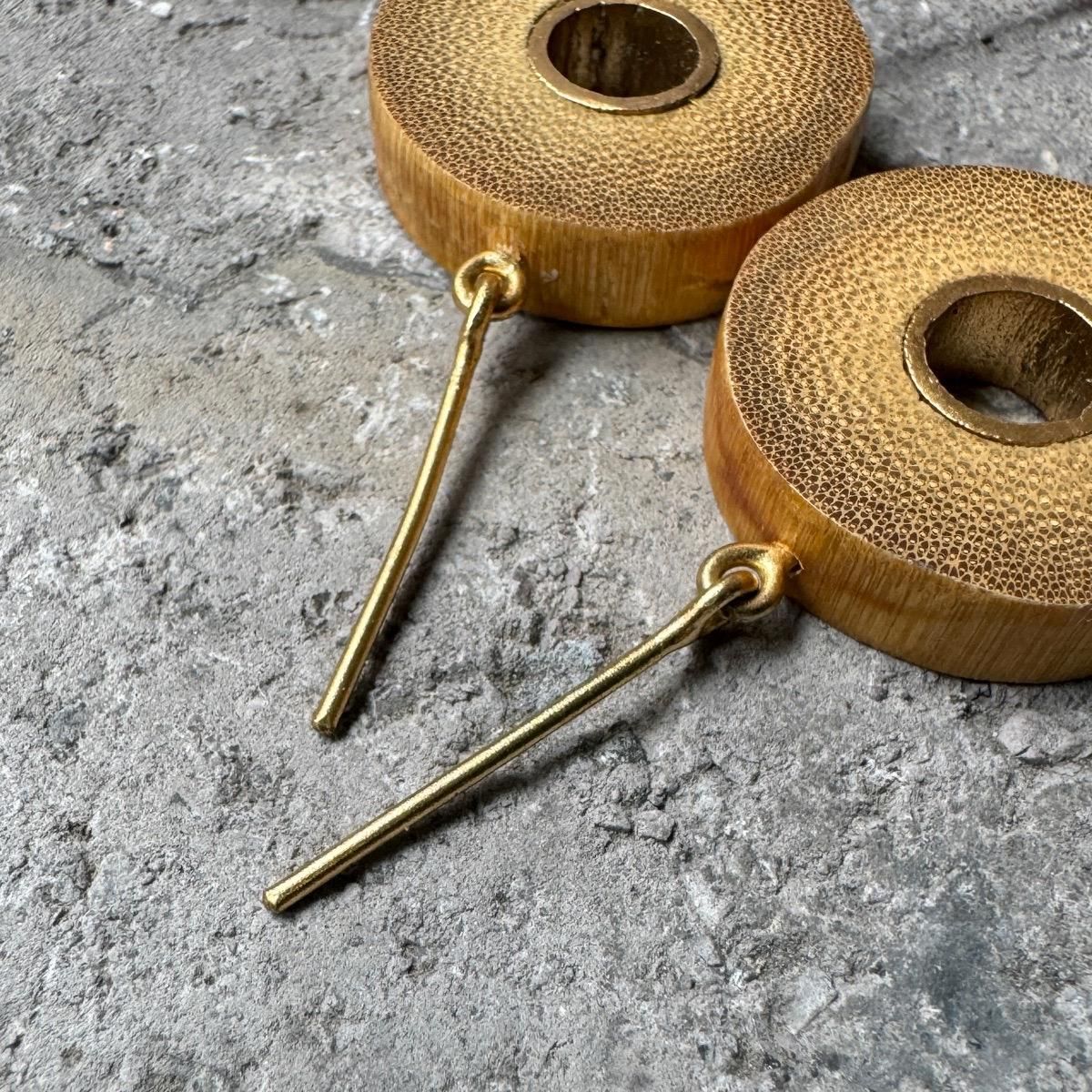  ǥʡ С Х֡ ɥС ԥIndia Designer's Silver Bamboo Earrings