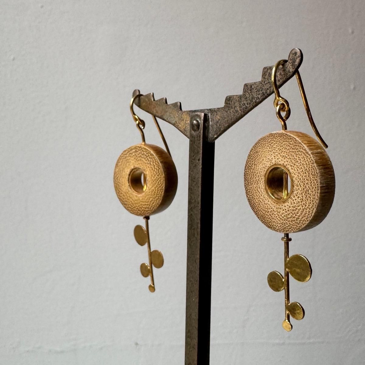  ǥʡ Х֡ ɥ꡼ ԥIndia Designer's Bamboo Earrings